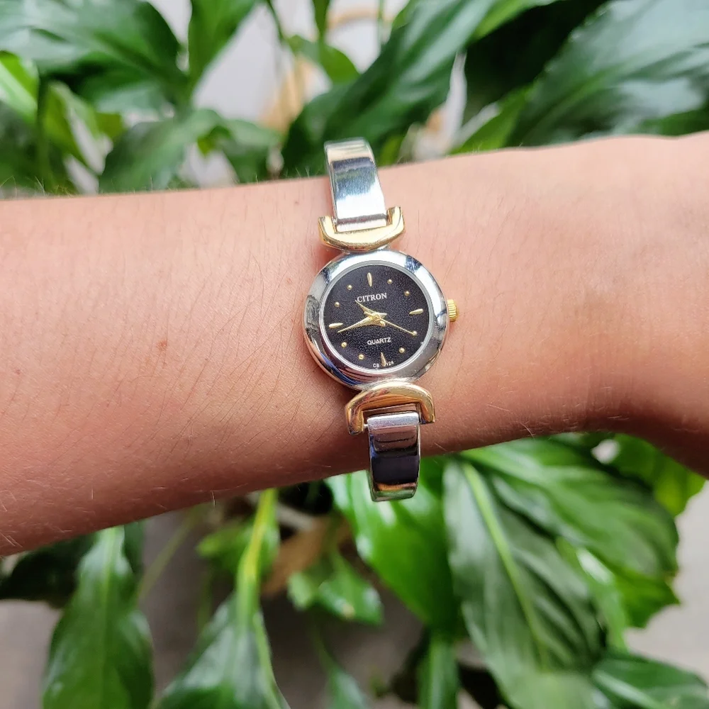 Citron Quartz Dainty Silver Watch